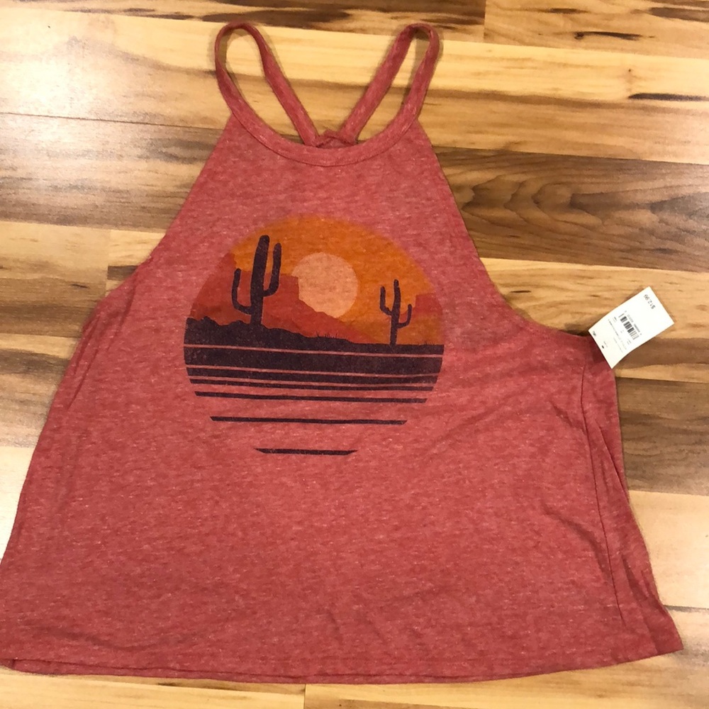 Sunset tank top